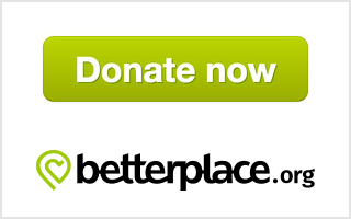 Jetzt Spenden! Das Spendenformular wird von betterplace.org bereit gestellt.