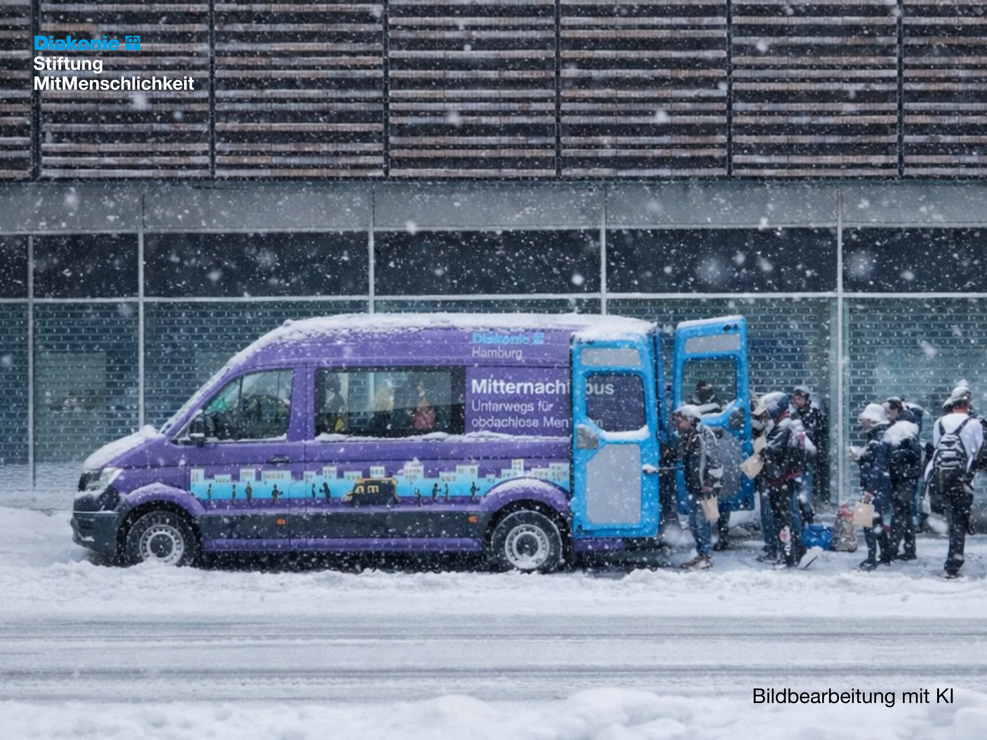 Unterwegs für Obdachlose: Der Mitternachtsbus - 376525