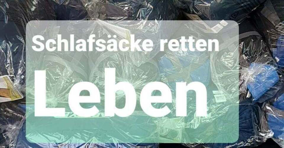 Sleeping bags save lives! Bergedorfer Engel e.V.