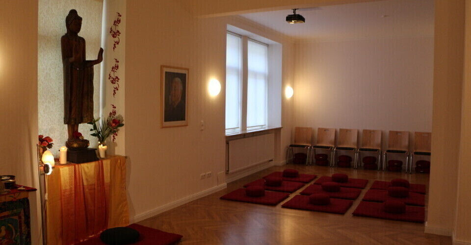 Unterstützung für das Buddha-Haus München