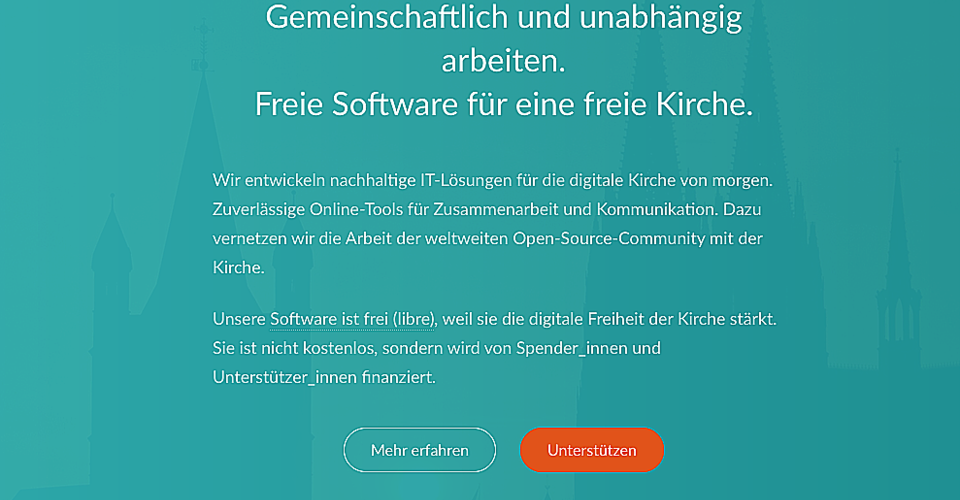 LibreChurch - freie Softwarelösungen für die digitale Kirche der Zukunft