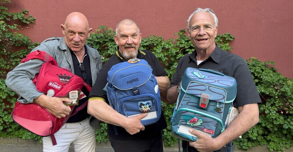 No child without a school bag! For an equal start to school