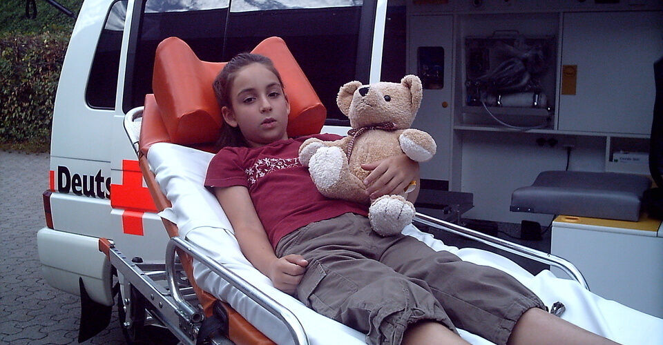 Comfort bears for injured children in Bavaria