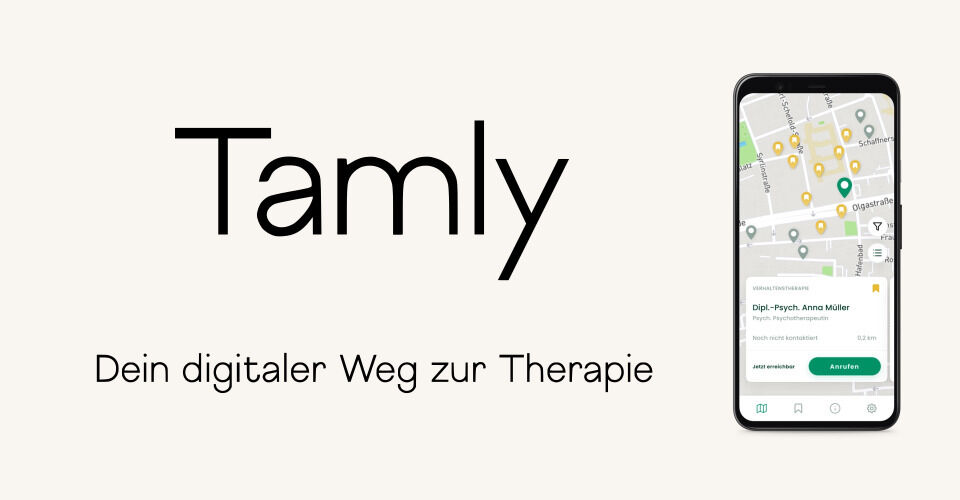 Tamly - Dein digitaler Weg zur Therapie