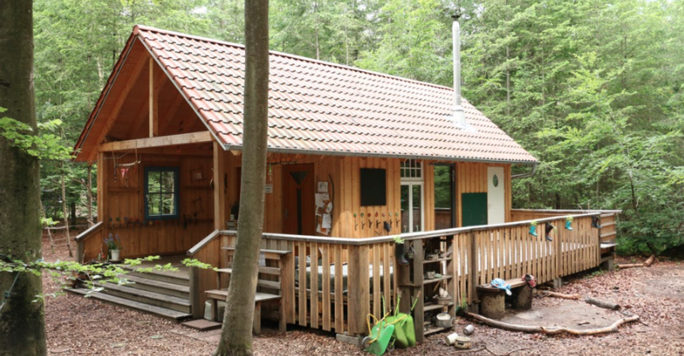Die Schutzhütte der Waldbande benötigt dringend eine