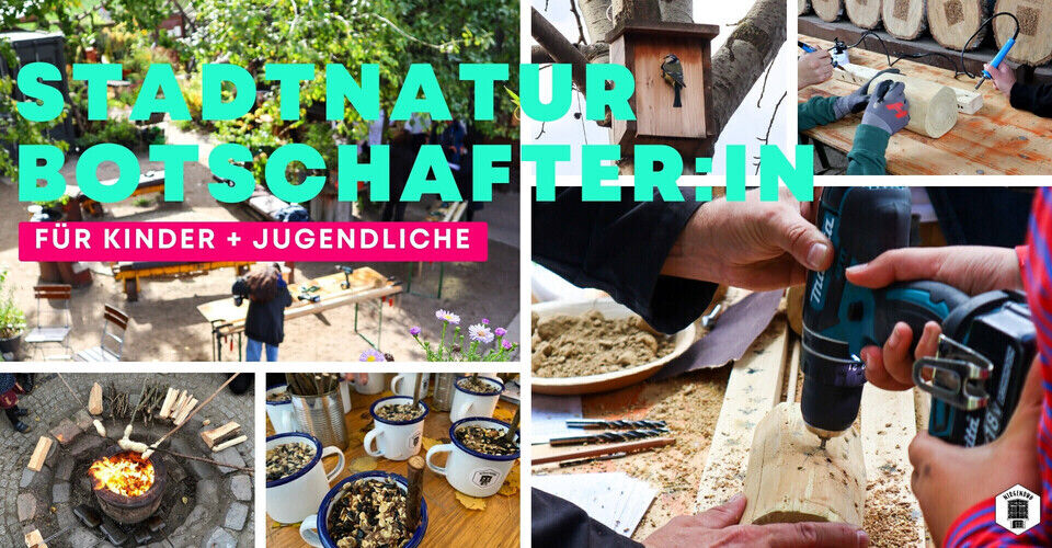 "Stadtnatur-Botschafter:in" - Workshop Series for Children & Young People