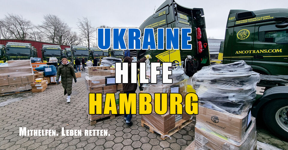 Ukraine Hilfstransporte aus Hamburg - Wir helfen Menschen und Tieren in Not