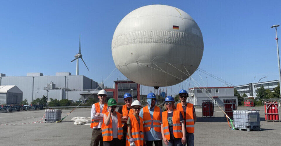 Unterstütze den Trainingseinsatz für den humanilog Rettungsballon