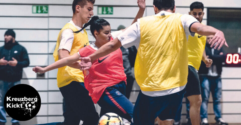 A sports hall for Kreuzberg Kickt!