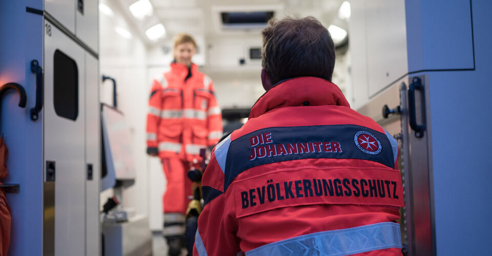 Ausbildung unserer Ehrenamtlichen im Bevölkerungsschutz