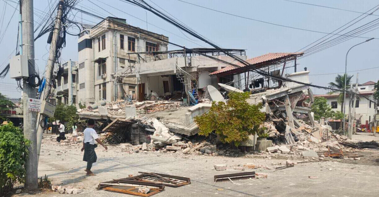 Nothilfe nach Erdbeben in Myanmar und Region