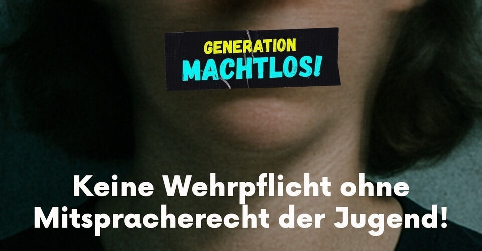 Deutscher Jugendrat - Wehrpflicht? Bildung? Klima? Rente? Schulden?