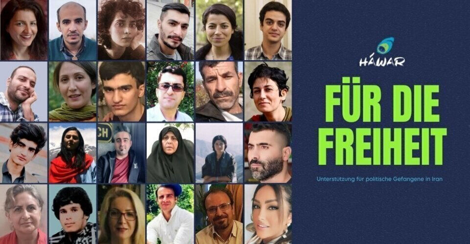 Für die Freiheit – Unterstützung für politische Gefangene in Iran!