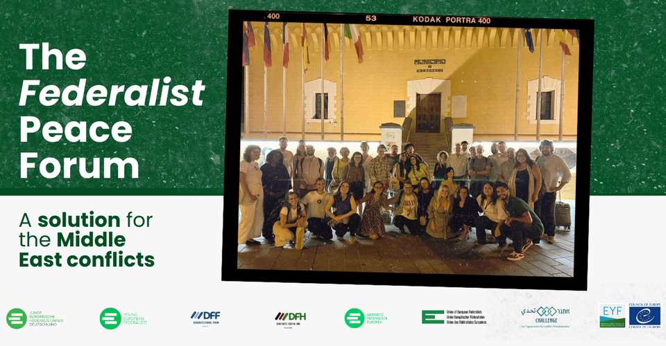 Help Us Build Peace: Bring the Federalist Peace Forum to Brussels!