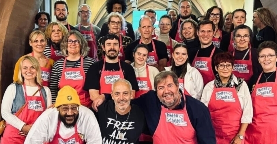 Vegan food for homeless and people in need