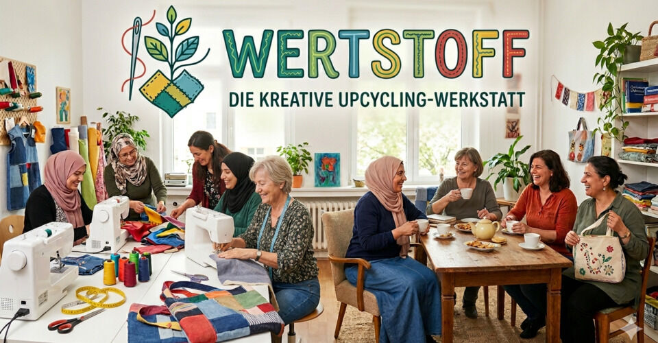 Gemeinsames Nähen &amp; Upcycling