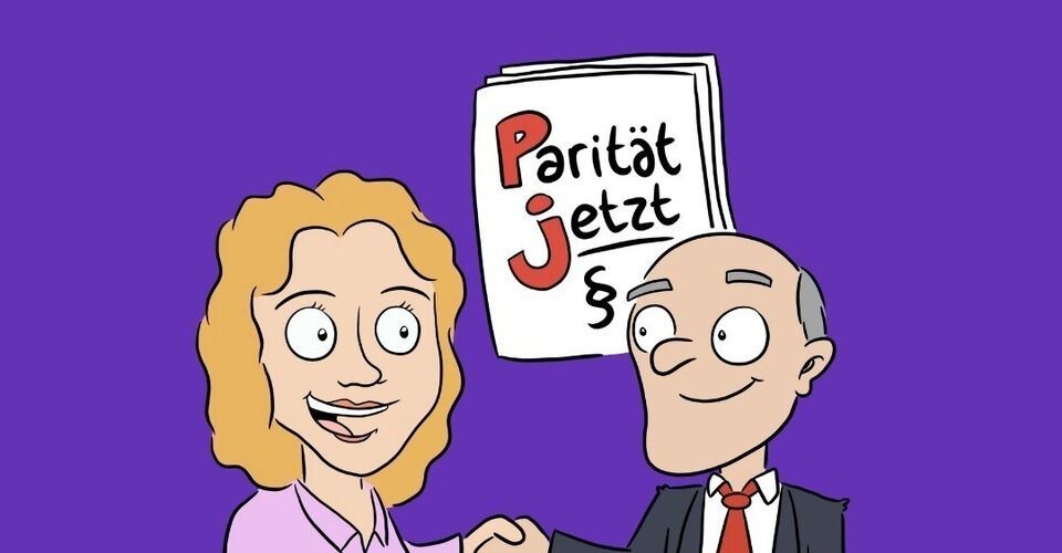 Kampagne für mehr Frauen in den Parlamenten - Spenden für #ParitätJetzt