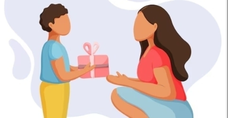 Birthday gifts for women and children in the women's shelter