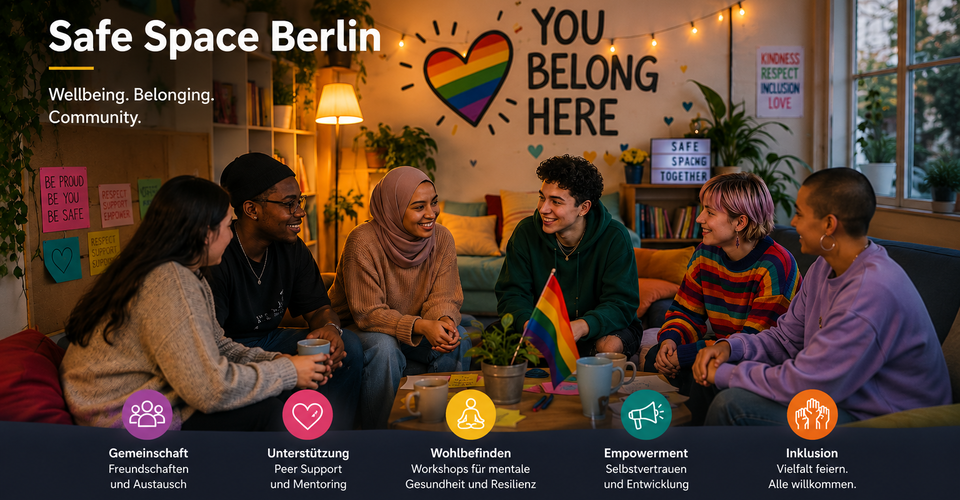 You belong here: Safe spaces for young migrants and LGBTQIA+ youth