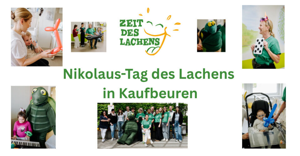 St. Nicholas Day of Laughter at the Children's Clinic Kaufbeuren