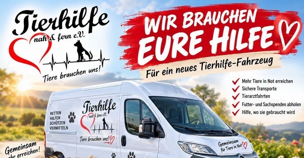 Wir brauchen eure Hilfe! – Tierhilfe Nah und Fern e.V. – betterplace.org