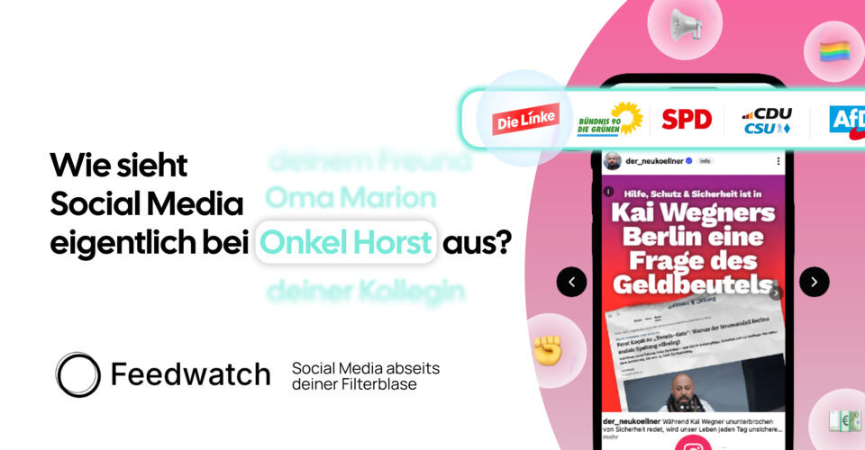 Feedwatch – Social Media Beyond Your Filter Bubble