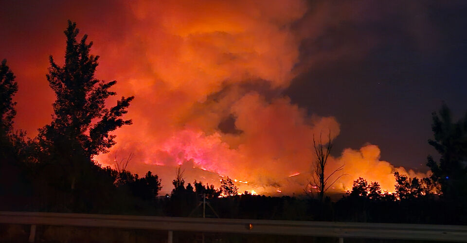 Wildfires in Europe