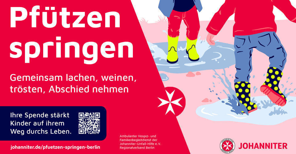 Puddle jumping: Support the daycare centers of Lebensnah e.V. in Berlin!